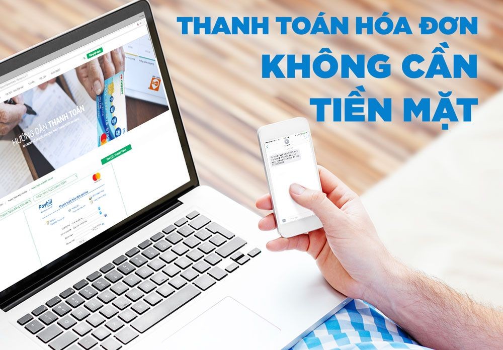 Thông báo v/v đẩy mạnh thanh toán tiền nước không dùng tiền mặt
