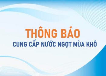 Thông báo về việc cung cấp nước ngọt trong mùa khô năm 2021-2022 trên địa bàn huyện Giồng Trôm