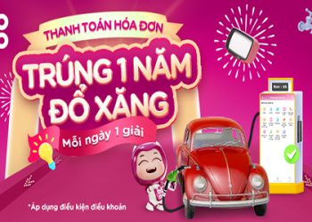 Cơ hội trúng 1 năm đổ xăng miễn phí khi thanh toán hóa đơn tiền nước trên ứng dụng MoMo