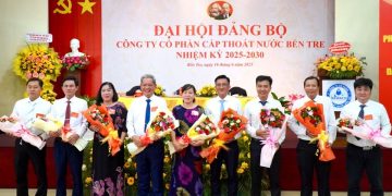 Đại hội Đảng bộ Công ty cổ phần Cấp thoát nước Bến Tre, nhiệm kỳ 2025 – 2030